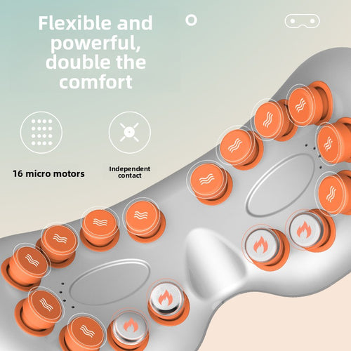 Bluetooth Heating Eye Massager with Vibration and Music