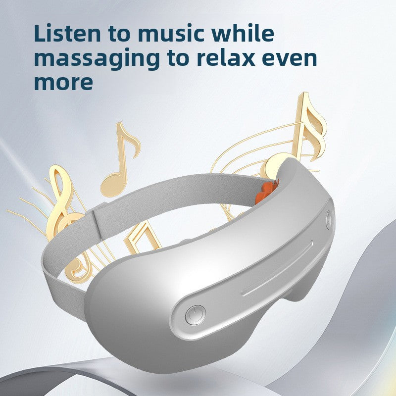 Bluetooth Heating Eye Massager with Vibration and Music